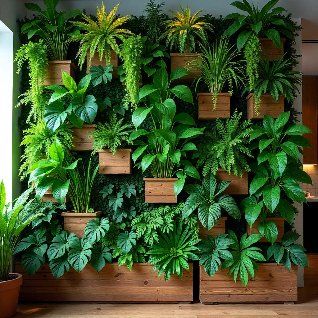 Hidden gravity-fed watering reservoir system